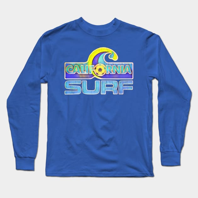 California Surf Soccer Long Sleeve T-Shirt by Kitta’s Shop